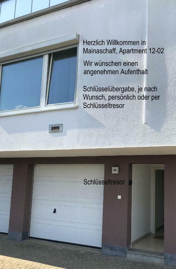 Apartment-Ferienwohnung in Mainaschaff Exterior foto